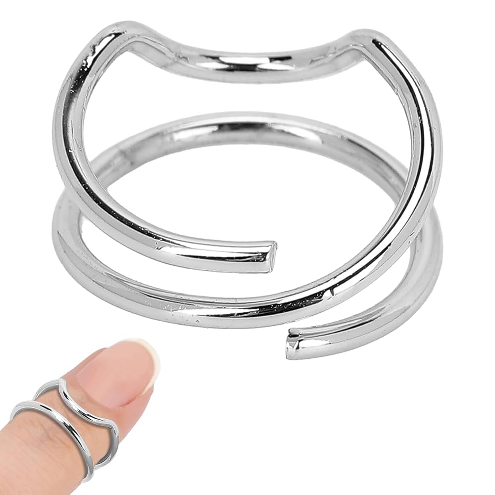 DELUXE SILVER NAIL RING