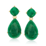 Coki Triple Earrings - Green